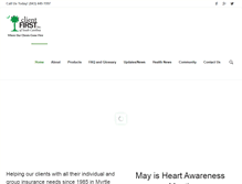 Tablet Screenshot of clientfirstinc.com